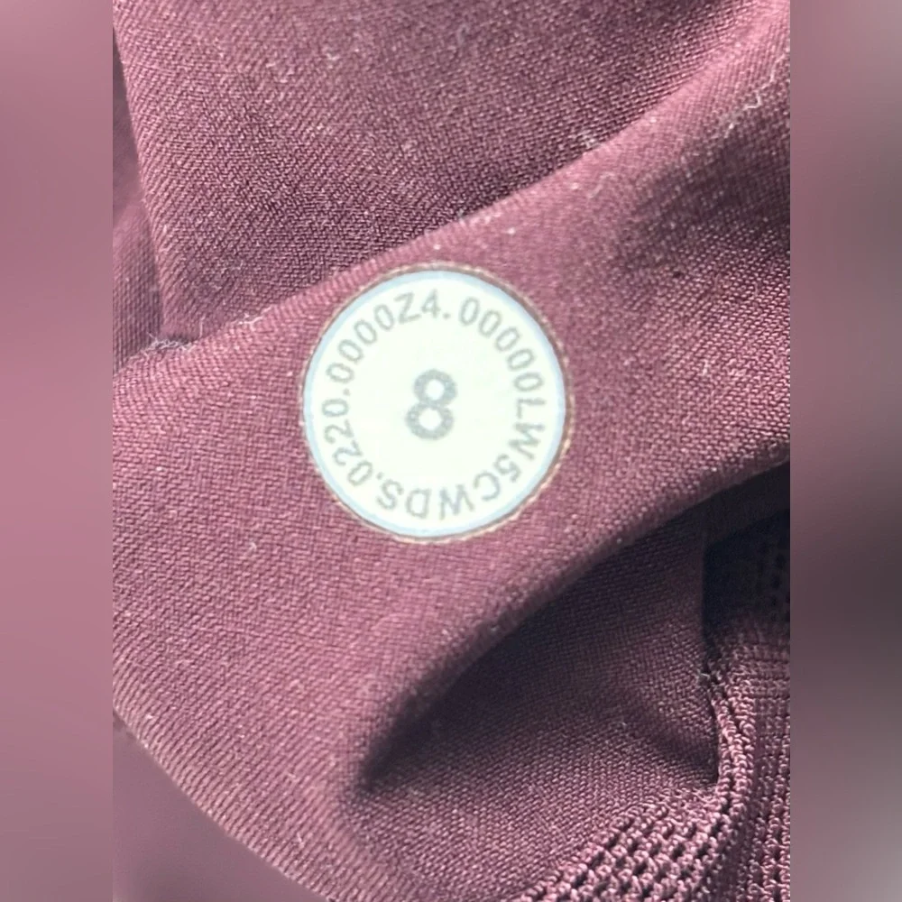 Lululemon‎ | Keep Moving Pant 7/8 High-Rise | Cassis | Women’s Size 8